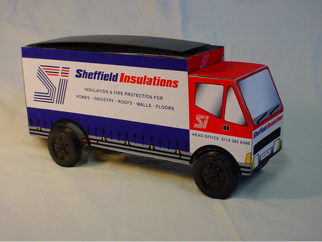 Sheffield Insulations Lorry